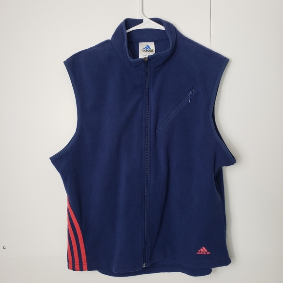 New ADIDAS Women's Full Zip Club Vest Size L